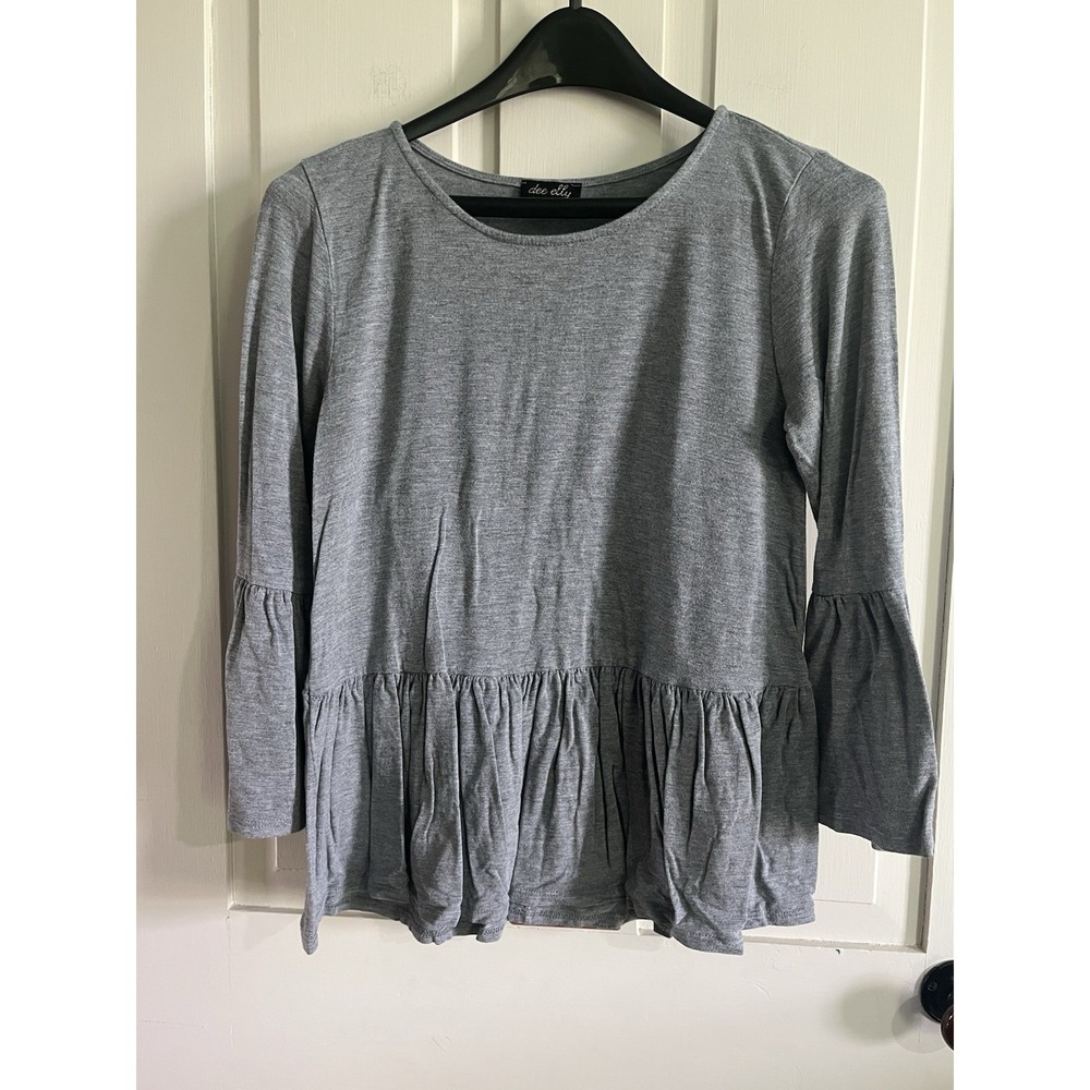 Chic Soul Babydoll Top Size XS Long Sleeve Basic